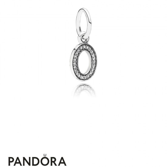 Pandora Alphabet Symbols Charms Letter O Pendant Charm Clear Cz Jewelry