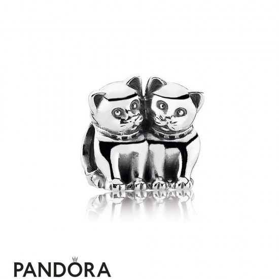 Pandora Animals Pets Charms Purrfect Together Kittens Charm Jewelry