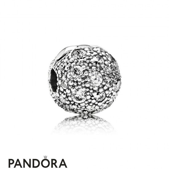 Pandora Clips Charms Cosmic Stars Clip Clear Cz Jewelry