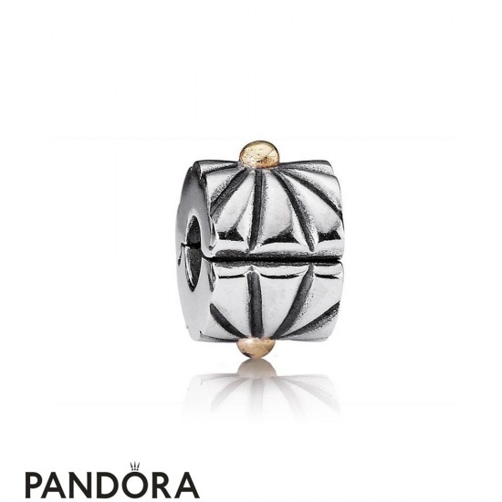 Pandora Clips Charms Sunburst Clip Firework Jewelry