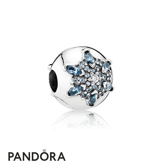 Women's Pandora Jewelry Crystallised Snowflake Clip Jewelry