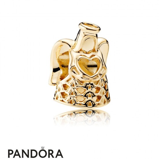 Pandora Holidays Charms Christmas Angel Of Grace Charm 14K Gold Jewelry