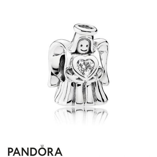 Pandora Holidays Charms Christmas Angel Of Love Charm Clear Cz Jewelry