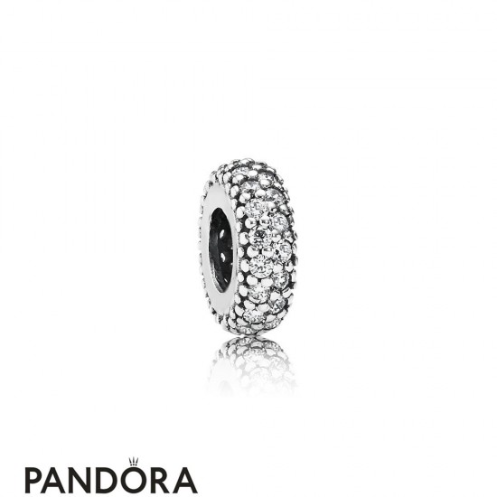 Pandora Inspirational Charms Inspiration Within Spacer Clear Cz Jewelry