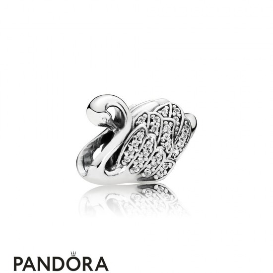 Women's Pandora Majestic Swan Charm Jewelry