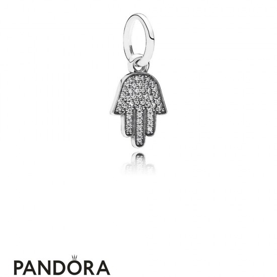 Pandora Pendant Charms Symbol Of Protection Pendant Charm Clear Cz Jewelry
