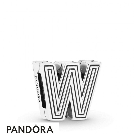 Pandora Reflexions Letter W Charm Jewelry