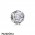 Pandora Sparkling Paves Charms Encased In Love Charm Opalescent White Crystal Jewelry