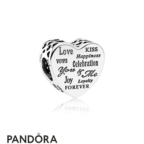 Pandora Symbols Of Love Charms Celebration Heart Charm Jewelry