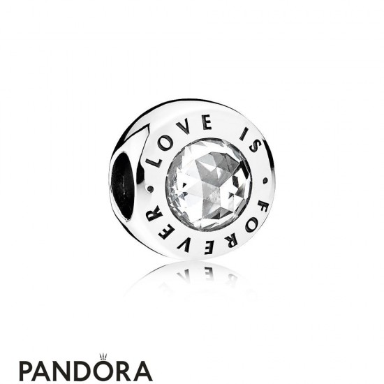 Pandora Symbols Of Love Charms Love Is Forever Clear Cz Jewelry