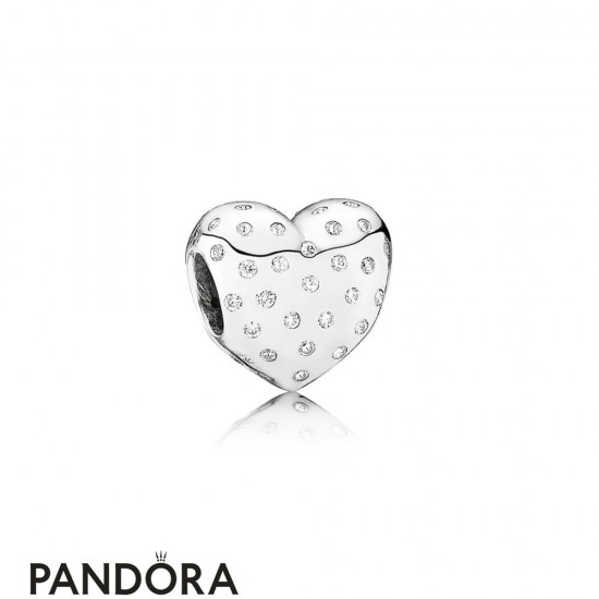 Pandora Symbols Of Love Charms Sparkle Of Love Clear Cz Jewelry