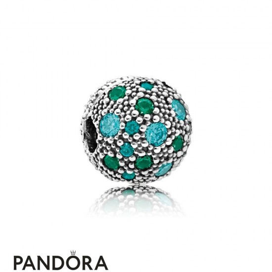 Pandora Zodiac Celestial Charms Cosmic Stars Multi Colored Crystals Teal Cz Jewelry