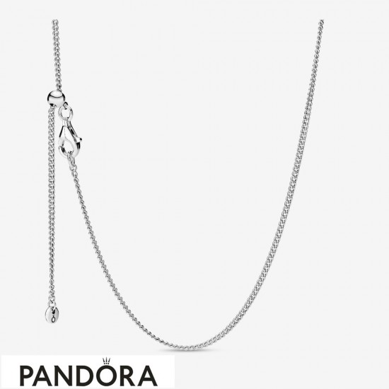 Women's Pandora Curb Chain Necklace Jewelry