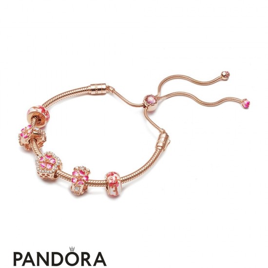 Women's Pandora Flowery Bracelet Jewelry