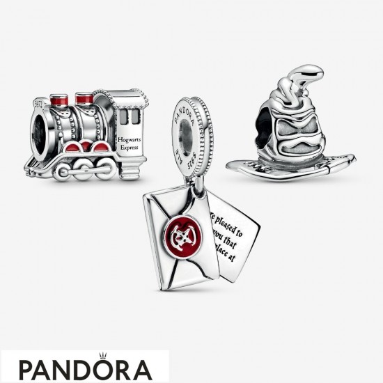 Women's Pandora Harry Potter Journey To Hogwarts Charm Pack Jewelry