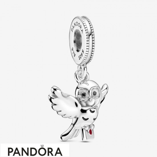 Women's Pandora Harry Potter Hedwig Owl Dangle Charm Jewelry