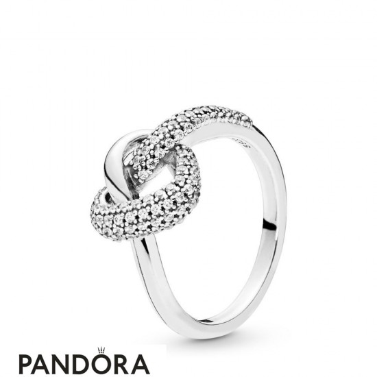 Women's Pandora Knotted Heart Ring Jewelry
