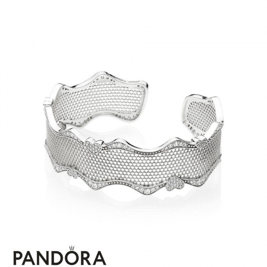 Women's Pandora Lace Of Love Bangle Jewelry