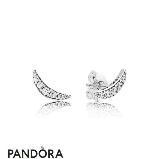 Women's Pandora Lunar Light Earring Studs Jewelry