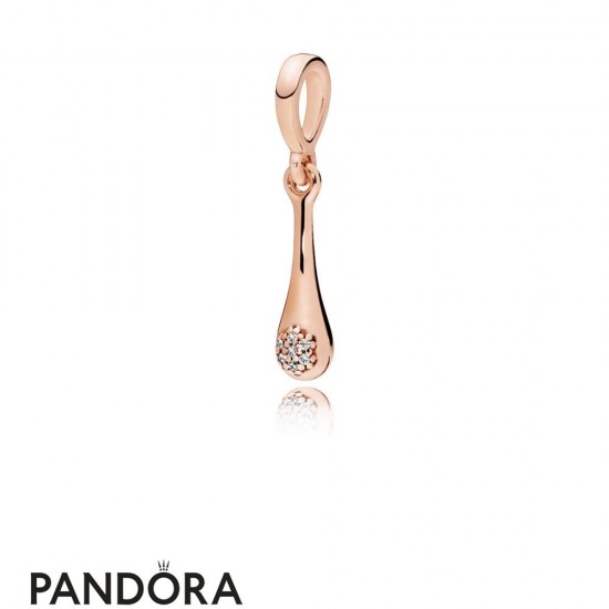 Women's Pandora Modern Lovepod Pendant Clear Jewelry