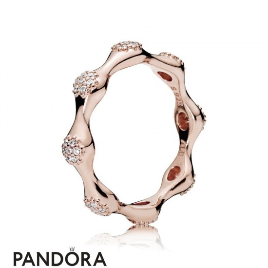 Women's Pandora Modern Lovepods Ring Clear Jewelry