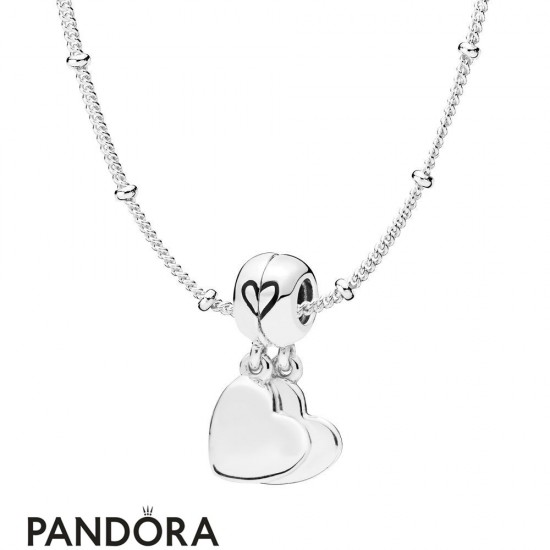Women's Pandora Mother And Son Necklace Jewelry