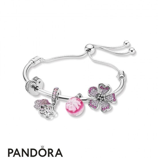 Women's Pandora Peach Blossom Bracelet Jewelry