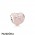 Women's Pandora Pink Lace And Bow Charm Jewelry