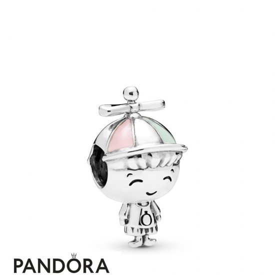 Women's Pandora Propeller Hat Boy Charm Jewelry