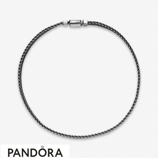 Pandora Reflexions Oxidised Mesh Bracelet Jewelry