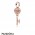 Pandora Rose Regal Key Necklace Pendant Jewelry