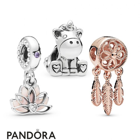 Pandora Rose Serene Dreams Charm Pack Jewelry