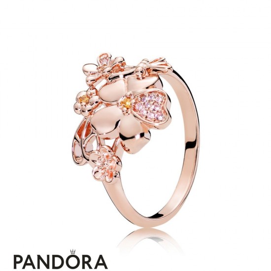 Pandora Rose Wildflower Meadow Ring Jewelry