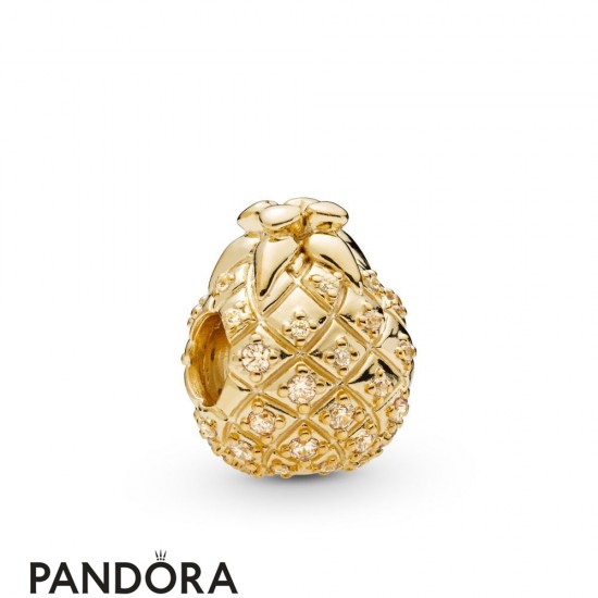 Pandora Shine Golden Pineapple Charm Jewelry