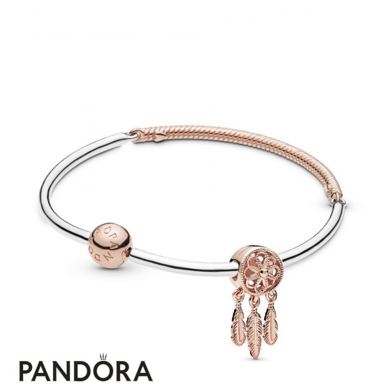 Women's Pandora Spiritual Dreamcatcher Bracelet Set Jewelry