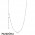 Women's Pandora Sterling Silver Necklace Chain Jewelry