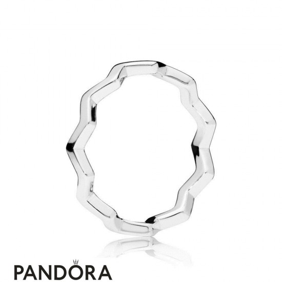 Women's Pandora Timeless Zig Zag Ring Jewelry