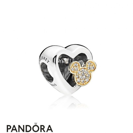 Pandora Winter Collection Disney Mickey Minnie Love Icons Charm Red Jewelry