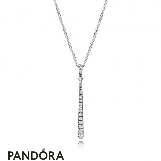 Pandora Winter Collection Shooting Star Necklace Jewelry