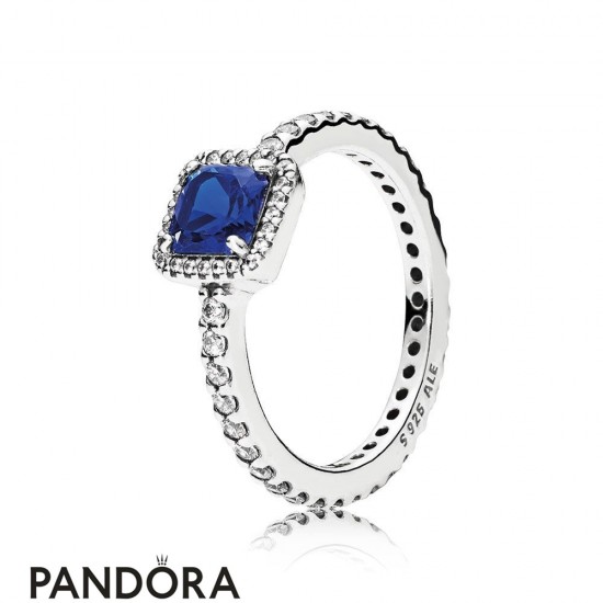 Pandora Winter Collection Timeless Elegance True Blue Crystal Jewelry