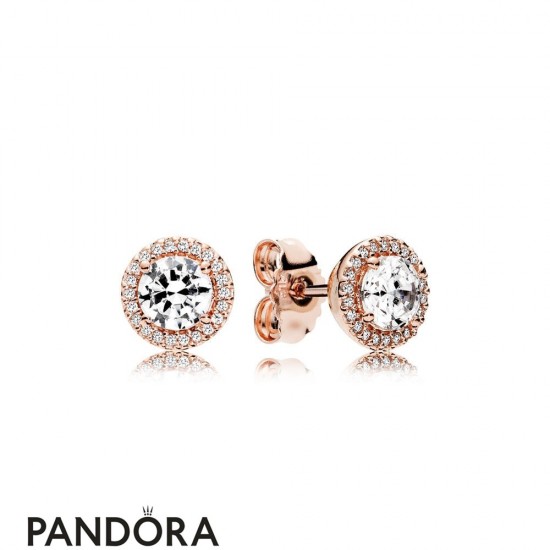 Pandora Earrings Classic Elegance Stud Earrings Pandora Rose Jewelry