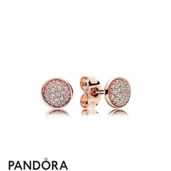 Pandora Earrings Dazzling Droplets Stud Earrings Pandora Rose Jewelry