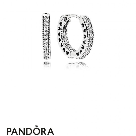 Pandora Earrings Hearts Of Pandora Hoop Earrings Jewelry Jewelry