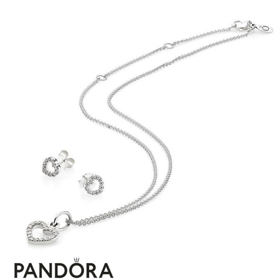 Women's Pandora Captured Hearts Jewelry