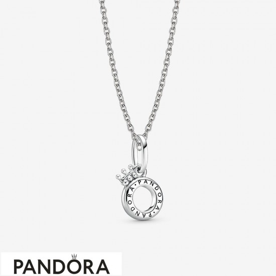 Pandora Crown O Necklace Set Jewelry