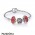 Women's Pandora Loving Circle Openwork Charm Bracelet Set Jewelry