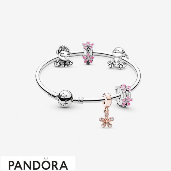 Women's Pandora Springtime Friends Bangle Set Jewelry