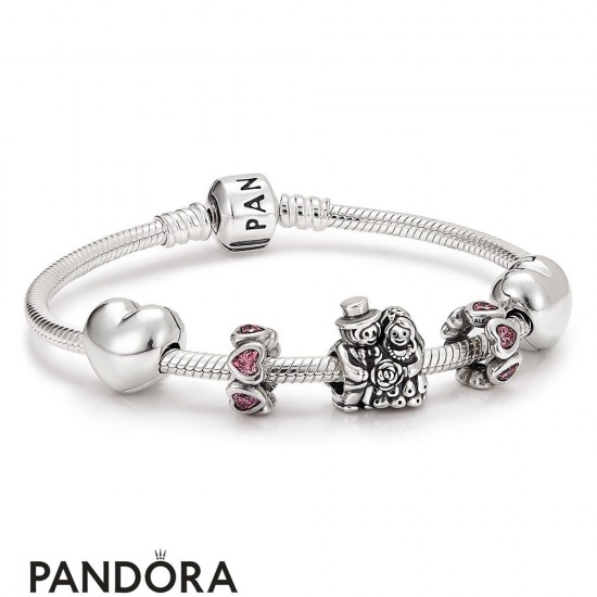 Women's Pandora Wedding Gift Set Jewelry