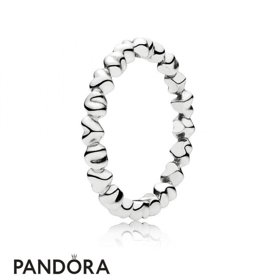 Pandora Rings Forever Love Stackable Heart Ring Jewelry