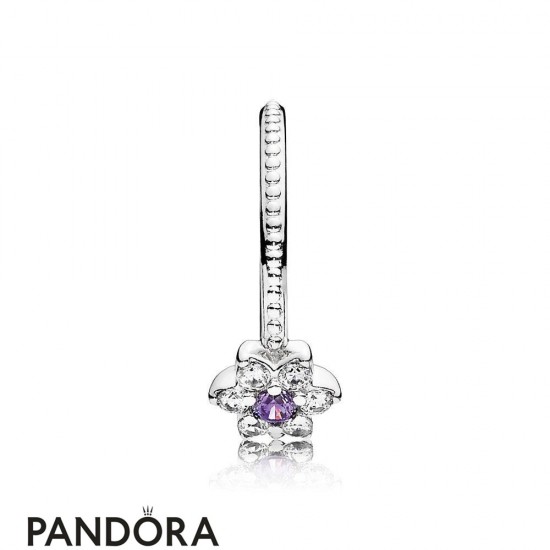 Pandora Rings Jewelry Forget Me Not Ring Purple Jewelry